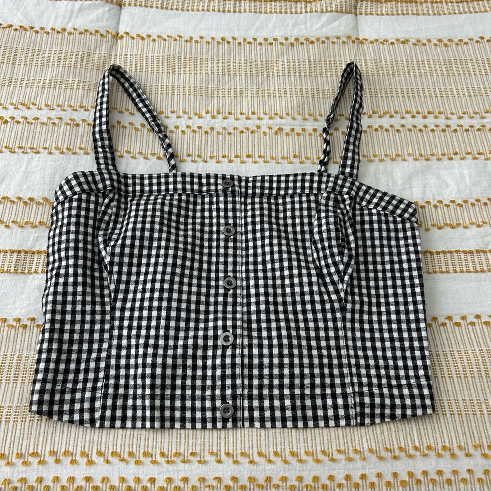 Hollister Checkered Tank Top